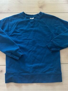 NWOT Hanna Andersson Kids Bright Blue Crewneck Sweatshirt